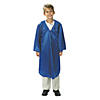 Kids Blue Shiny Elementary School Graduation Robe Image 1