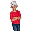 Kid&#39;s Bright Carnival Accordion Top Hats - 12 Pc. Image 2