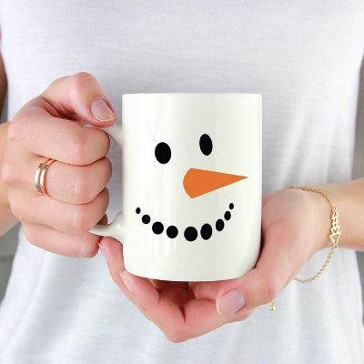 Kids Chocolate Mug, Blue Rainbow Sloth Image 1