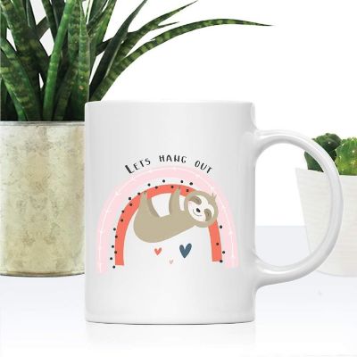 Kids Chocolate Mug Lets Hang Out Rbow Image 1