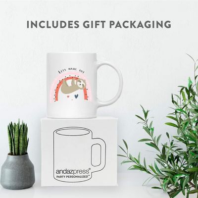 Kids Chocolate Mug Lets Hang Out Rbow Image 2