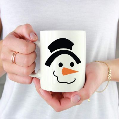 Kids Chocolate Mug Mustard Yellow Rbow Image 1