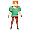 Kids Classic Minecraft Alex Costume - Medium Image 1