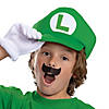 Kids Classic Super Mario Bros.&#8482; Luigi Elevated Costume Accessory Kit Image 2