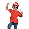 Kids Classic Super Mario Bros.&#8482; Mario Elevated Costume Accessory Kit Image 1