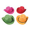 Kids&#8217; Colorful Cowboy Hats - 12 Pc. Image 1
