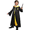 Kid's Deluxe Harry Potter Huflepuff Robe - Large Image 2