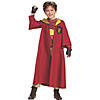 Kids Deluxe Harry Potter Quidditch Gryffindor Costume - Large 10-12 Image 1