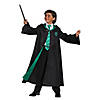Kids Deluxe Harry Potter Slytherin Robe - Large 10-12 Image 1