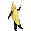 Kids Deluxe Lightweight Banana Yellow Polyester Tunic Costume - 7-10 Image 1