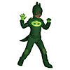 Kid's Deluxe PJ Masks Gekko Costume - Small Image 1