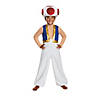 Kids Deluxe Super Mario Bros.&#8482; Toad Costume Medium 7-8 Image 1