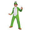 Kids Deluxe Super Mario Bros.&amp;#8482; Yoshi Jumpsuit Costume Image 1