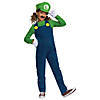 Kids Elevated Super Mario Bros.&amp;#8482; Luigi Costume Image 1