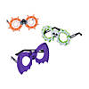 Kids Friendly Halloween Character Glasses &#8211; 12 Pc. Image 1
