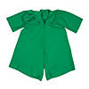 Kids&#8217; Green Matte Elementary School Graduation Robe Image 2