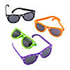 Kids&#8217; Halloween Jack-O&#8217;-Lantern Print Sunglasses - 12 Pc. Image 1