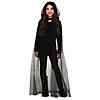 Kids Hooded Sparkle Cape Costume Accessory Image 1