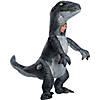 Kids Jurassic World Inflatable Blue with Sound Costume Image 1