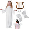 Kid's L/XL Angel Costume with Harp - 4 Pc. Image 1