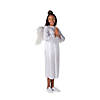 Kids&#8217; L/XL White Angel Gown with Wings - 2 Pc. Image 1