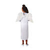 Kids&#8217; L/XL White Angel Gown with Wings - 2 Pc. Image 1