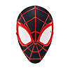 Kids Miles Morales Spider-Man Plastic Face Mask Image 1