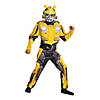 Kids Muscle Transformers Bumblebee Costume - Large Image 1