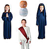 Kids&#8217; Nativity Mary Costume Kit - Small/Medium - 4 Pc. Image 1