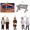 Kids Nativity Pageant Costume, Prop & Scenery Kit - 31 Pc. Image 1