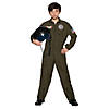 Kids Navy Top Gun Pilot Costume Image 1