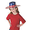 Kids&#8217; Patriotic Cowboy Hats - 12 Pc. Image 1