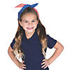 Kid's Patriotic Wired Headbands - 6 Pc. Image 1