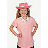 Kids&#8217; Pink Cowgirl Hats - 12 Pc. Image 1