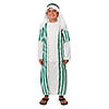 Kids Premium Shepherd Gown Nativity Costume with Headpiece Image 1