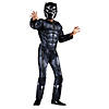 Kids' Qualux Black Panther Costume Image 1