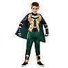 Kids Qualux Marvel Loki Jumpsuit Costume - Small 4-7 Image 1