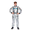 Kids Silver Astronaut Halloween Costume Image 1