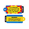 Kids&#8217; Superhero Scripture Cards on a Ring - 12 Pc. Image 1