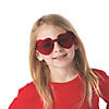 Kids Valentine Rimless Heart Glasses - 12 Pc. Image 1