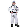 Kids White Astronaut Suit Costume - Small Image 1