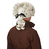 Kids White Colonial Peruke Wig Image 1