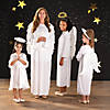 Kids White Polyester Nativity Angel Gown - Large/Extra Large Image 4