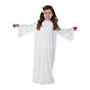 Kids White Polyester Nativity Angel Gown - Small/Medium Image 1