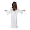 Kids White Polyester Nativity Angel Gown - Small/Medium Image 1