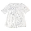 Kids White Shiny Elementary School Graduation Robe Image 2