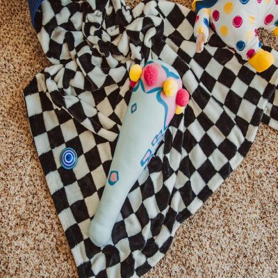 Killer Klowns From Outer Space 20-Inch Collector Plush Toy  Blue Baseball Bat Image 1