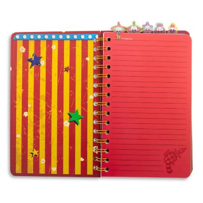 Killer Klowns From Outer Space 5-Tab Spiral Notebook With 75 Sheets Image 1