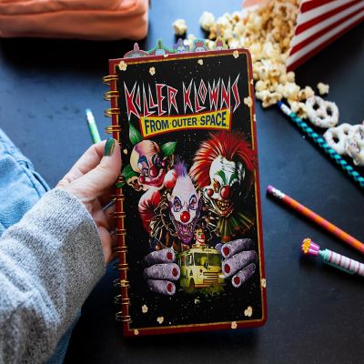 Killer Klowns From Outer Space 5-Tab Spiral Notebook With 75 Sheets Image 3