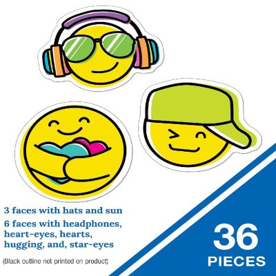 Kind Vibes Smiley Faces Cutouts Image 1